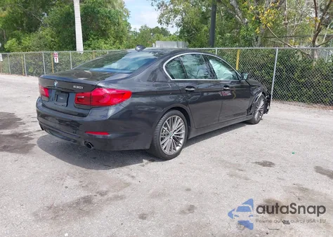 2018 BMW 530I из США, поврежденный, VIN WBAJA5C59JWA39772